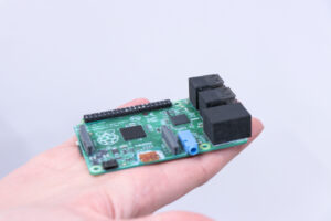 circuit board in hand